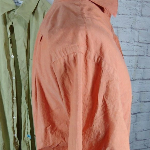 Lot of 2 Brooks Bros Stretch Button Front Shirts - Picture 3 of 5